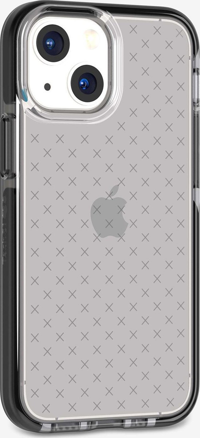 Kuti mbrojtse Tech21 Evo Check T21-8880, për iPhone 13 Mini, transparente, e zezë smokey