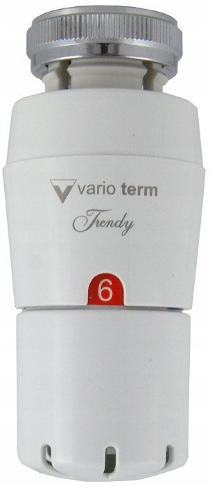 Термостатска глава Varioterm Trendy GS.06, за вентили Danfoss RTD RTD-N, бела