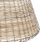 Llampë tavoline Wicker Cheraw, 29 x 33.5 cm, metal edhe kallam, bezhë
