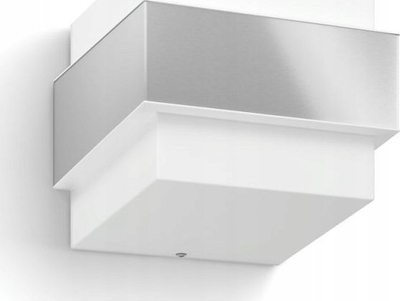 Aplikë muri për jashtë Philips Shovel, 1xE27 max 42W, IP44, inoks