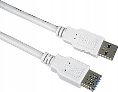 Kabllo zgjatues USB PremiumCord USB 3.0, 3m, 5 Gbit/s, e bardhë