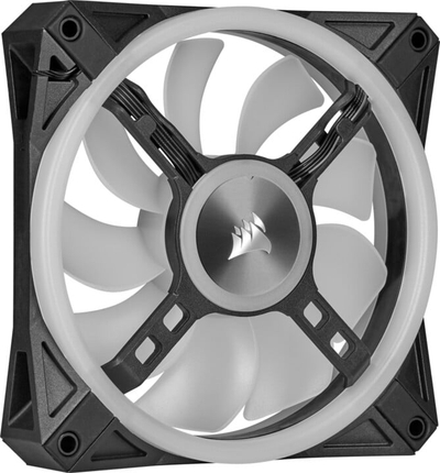 Ftohës Corsair iCUE QL120 RGB, 120mm, i zi