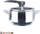 Tenxhere me presion Orion Profi, çelik inox, 3.5L, argjend
