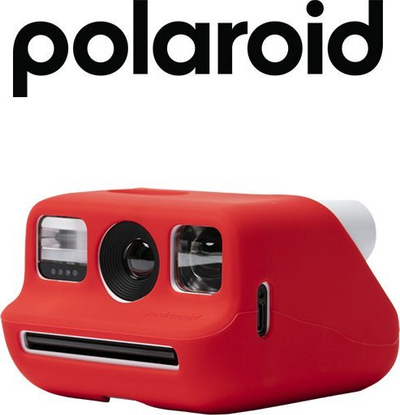 Mbrojtëse silikoni Polaroid Go Camera Skin, për Polaroid Go, e kuqe