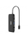 USB Hub USB-C Portdesign, 4K, 100W, 7 pajisje, e zezë