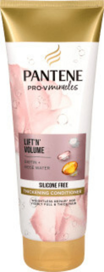 Balsam për flokë Pantene Lift'n 'Volume Miracles Biotin + Rose Water, 200ml