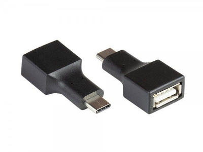 Adapter USB Alcasa USB-AD201, USB C në USB A, i zi