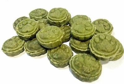 Shpërblim për qen Alda Chicken Medallions with Spinach, pa gluten, 500g