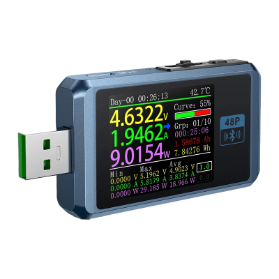 FNIRSI FNB48P BT tester port USB me Bluetooth