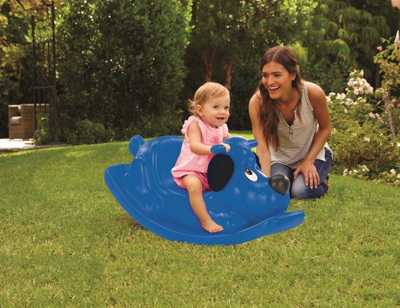 Luhatëse për fëmijë Little Tikes Puppy Rocker, e kaltër