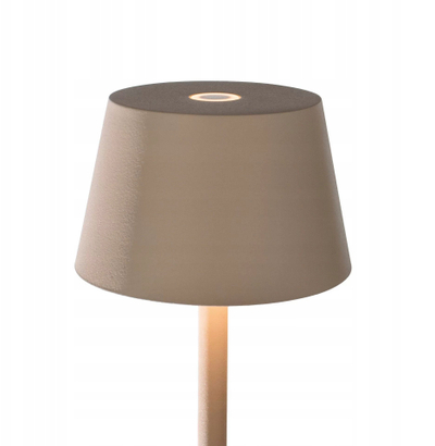 Lampë dysheme VERLO TALI, 123 cm, LED, pa kabllo, ngjyrë rëre