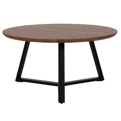 Tavolinë e rrumbullakët për kafe Φ80x42Hcm (HM9586.04), zezë