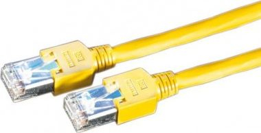 Kabllo rrjeti Dätwyler Patch Cable, 1m, S/FTP CAT 5e, e verdhë