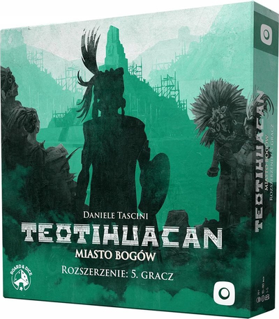 Zgjerim loje tavoline Portal Teotihuacan 5th Player, për 5 lojtarë, modul Manpower, jeshil