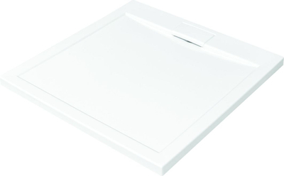 Vaskë dushi Axim Ultraslim, 80x80x4.5 cm, me sifon, e bardhë