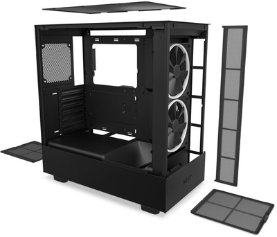 Kasë kompjuteri NZXT H5 Elite, e zezë