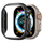Mbrojtëse për orë Apple Watch Ultra 2/Ultra 49mm Spigen Thin Fit, e zezë