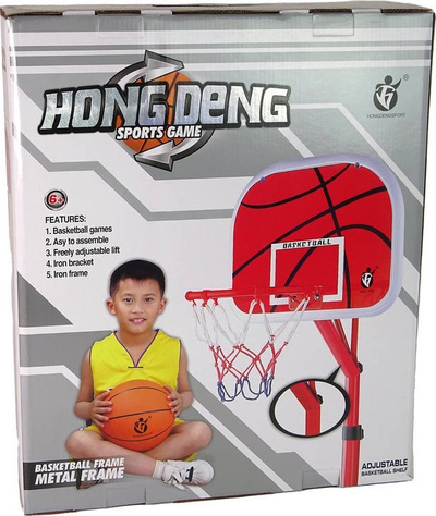 Set basketbolli Leantoys, unazë me top, 16cm