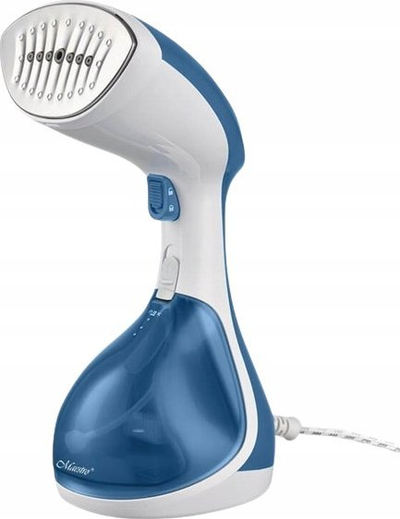 Рачен парогенератор за облека Maestro MR-355-BLUE, 1500W, 0.24L, сино и бело