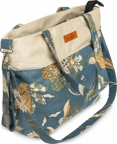 Çantë karroce Sensillo Parent Bag, 43x30x13cm, pambuk poliester, me ngjyra