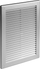 Grilë ventilimi Awenta Satin TRU4SS, 18x25 cm, metalike, argjendtë