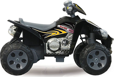 Motor katër rrotësh elektrik Jamara 404640, për fëmijë, me bateri, i zi
