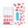Thonj artificialë KISS Bare-But-Better Nails Nude Nude Nude, 28 copë