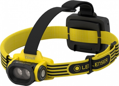 Ламба за на глава Ledlenser ATEX, 50-250 lm, зрак 170 m, црна