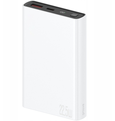 Power bank Proove Hyper Flux Plus, 10000mAh, 22.5W, i bardhë