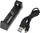 Karikues baterish Xtar MC1, USB C, për 18650 dhe 21700, i zi