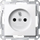 Prizë muri Schneider Electric Merten M-Plan MTN2600-0325, 2P+E, NF, e bardhë antimikrobiale