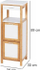 Raft banjoje House of Hampton Vanesa, 34 x 89cm, ngjyrë neutrale