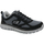 Këpucë sport Skechers Burns Agoura M 52635-BKGY, Memory Foam, të zeza