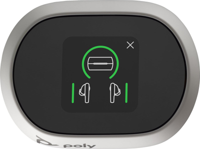 Kufje Bluetooth Poly Voyager Free 60+ UC, me ANC, me BT700 USB A, të bardha