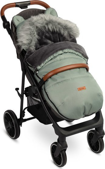 Qese gjumi për karrocë Sierra Sage, 100x50cm, fleece i ngrohtë, i papërshkueshëm nga uji