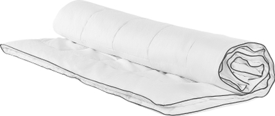 Jorgan gjumi Japara Cotton, teke 155 x 220 cm, pambuk, i bardhë