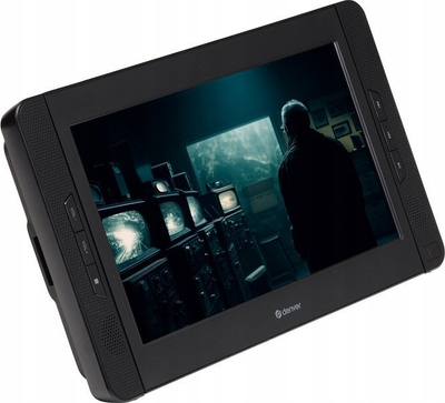DVD Player portativ Denver MTW-1098, 10", 2 ekrane, me bateri