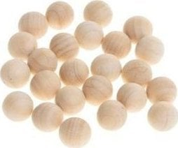 Rruaza druri Brewis, 14mm, pa vrimë, 25 copë, ngjyrë druri natyrale