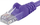 Kabllo rrjeti Premiumcord Patch CAT6a S/FTP, RJ45, 1m, lejla