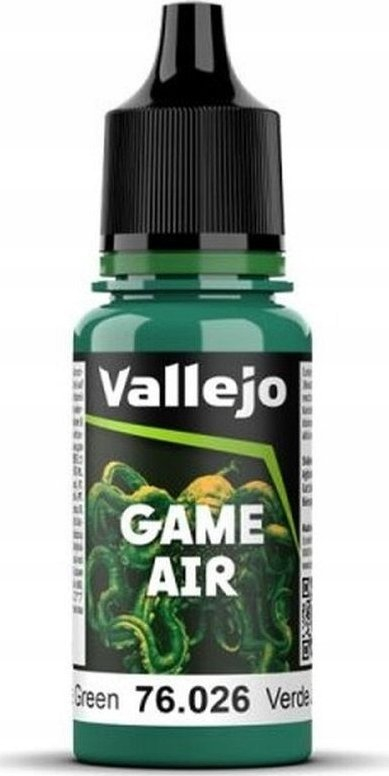 Акрилна боја за аерограф AV Vallejo Game Air Jade Green, 18ml, зелена жад