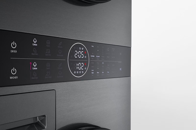 Lavatriçe tharëse LG WashTower WT1210BBF, 12kg 10kg, AI DD, klasa A, e bardhë