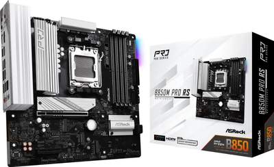 Pllakë amë Asrock B850M Pro RS, Socket AM5, DDR5, Micro ATX