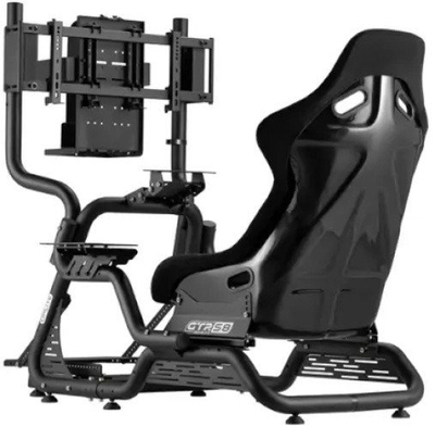 Kokpit garash Oplite GTR S8 Infinity, skelet çeliku, i rregullueshëm, i zi