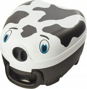 Qafkë udhetimi My Carry Potty Travel Potty, portative, e zezë me të bardhë