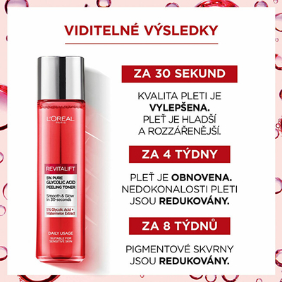 Tonik L´Oréal Paris Revitalift, 180 ml
