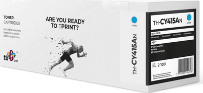 Toner TB Print TH-CY415AN, cyan, 2100 faqe, me çip