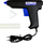 Пиштол за лепење Geko Glue Gun, 80W, за шипки 11.2mm, сина