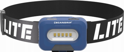 Dritë koke SCANGRIP HEAD LITE A 03.5670, COB LED, 150 lumen, e zezë