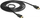 Kabllo DeLock DisplayPort - DisplayPort (85508), 1.5m, e zezë