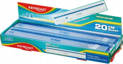 Vizore plastike Keyroad 20 cm, transparente